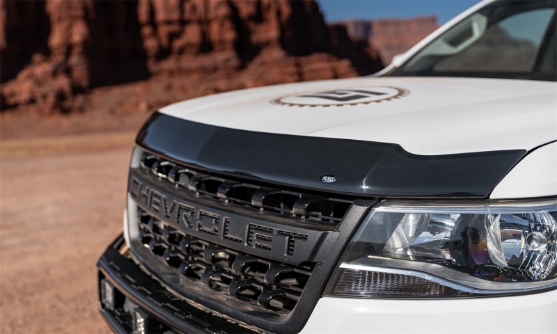 Husky Liners 15-22 Chevrolet Colorado (Incl. ZR2) Aeroskin Hood Protector - Smoke - 2842113