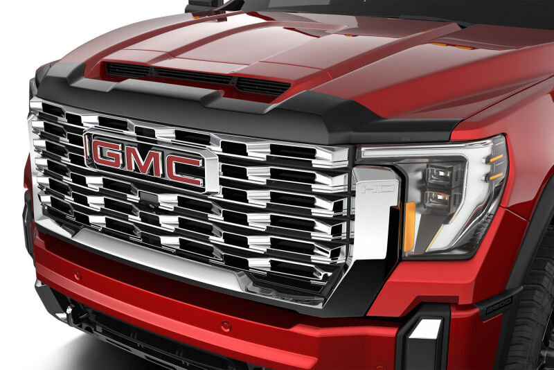 Husky Liners 19-24 GMC Siera 1500 Aeroskin Hood Protector - Smoke - 2842167