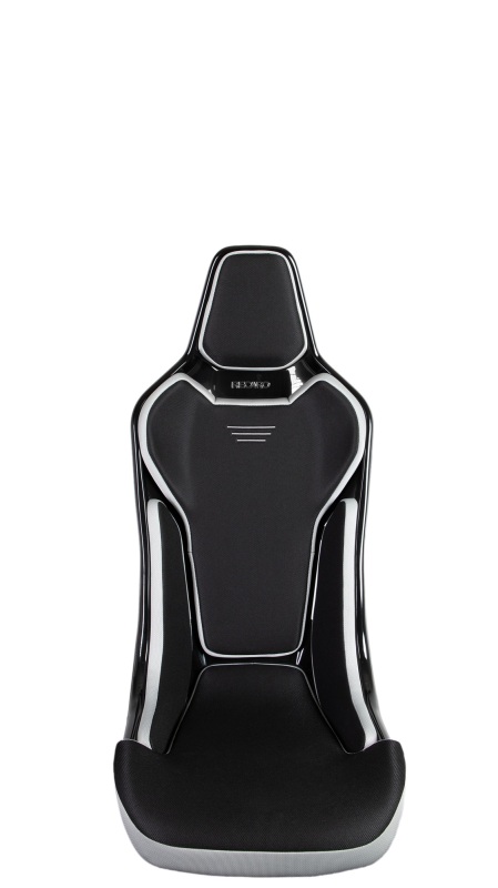 Recaro RCS Ergonomic Seat - Black/Black Glass Mesh (3 Point Belt) - NA-087.20.616