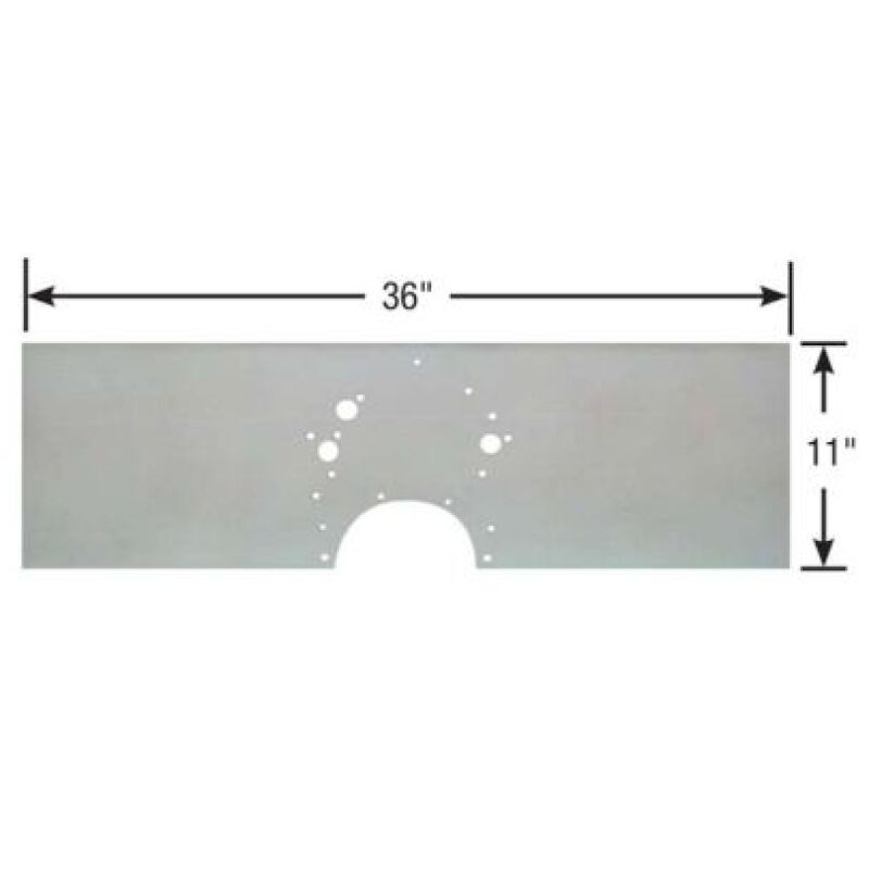 Moroso Ford 351C Engine Front Motor Plate - C3990