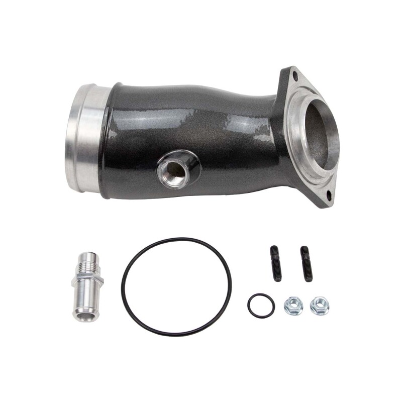 Wehrli 17-24 Duramax L5P High Flow Intake Horn - Gun Metal - WCF100775-GM