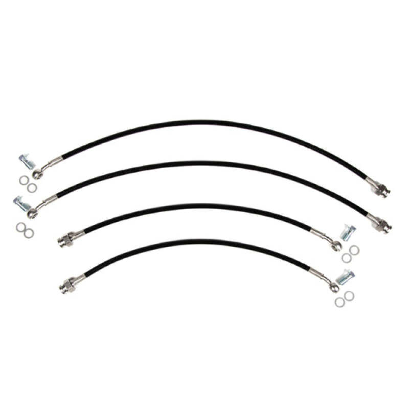 Chase Bays 97-13 Chevrolet Corvette C5/C6 Caliper Brake Lines - Front & Rear Lines - CB-CC-FW
