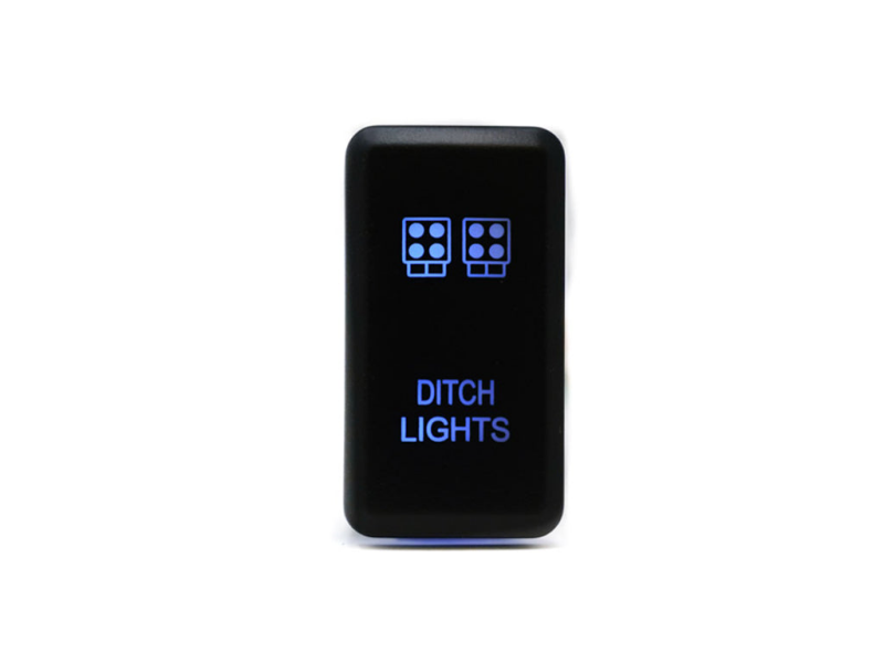 Cali Raised Tall Style Toyota Oem Style Ditch Lights Switch - Blue - CR2392