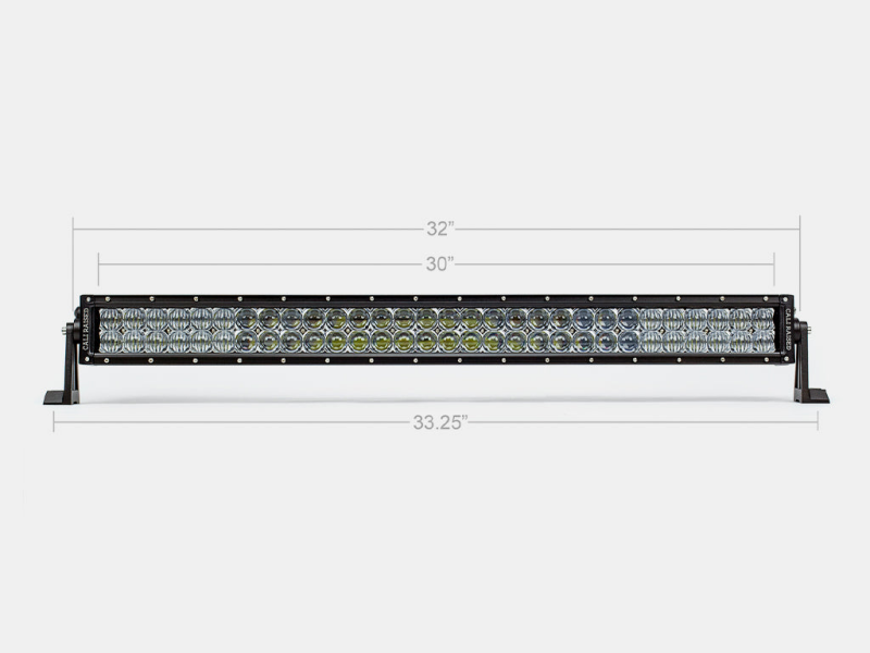 Cali Raised 16-23 Tacoma Stealth Bumper Second 32In Light Bar With Relocation Mounts - Combo - CR4064