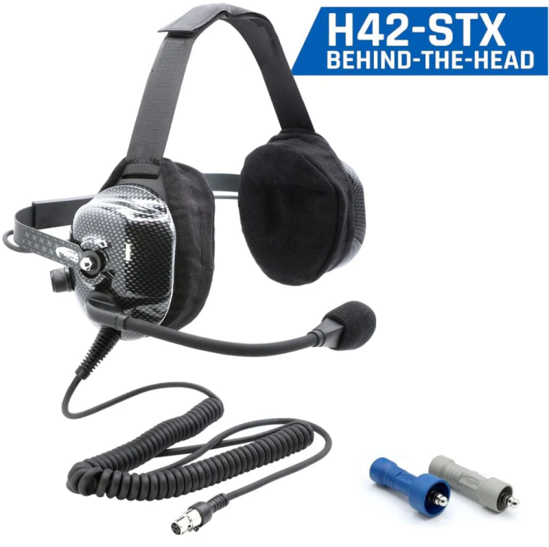 Rugged Radios ULTIMATE HEADSET for STEREO and OFFROAD Intercoms - BTH - H42-STX