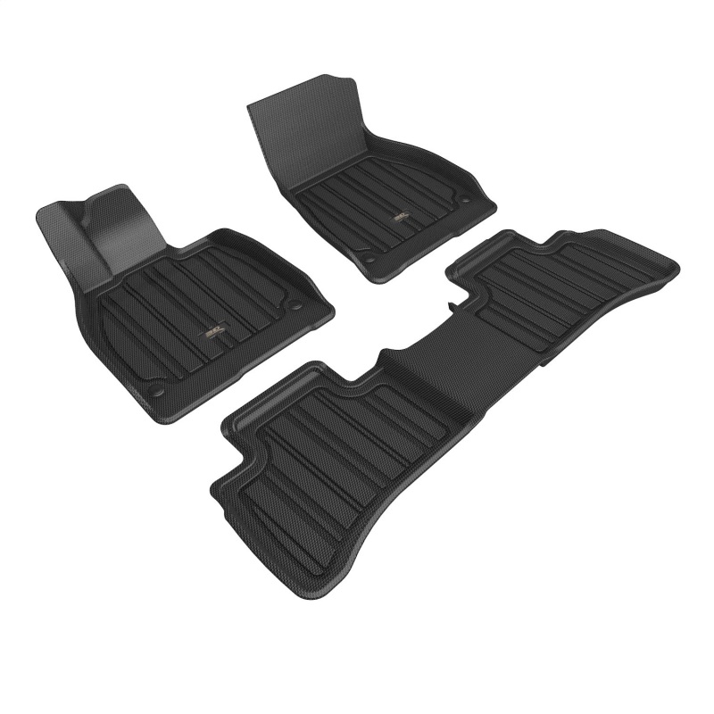 3D Maxpider 22-23 Mercedes-Benz EQS Elitect Floor Mat- Black R1 R2 - E1MB16701809