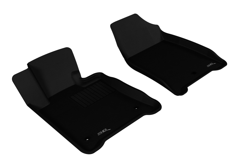 3D MAXpider 2009-2014 Acura TL FWD Kagu 1st Row Floormat - Black - L1AC00311509
