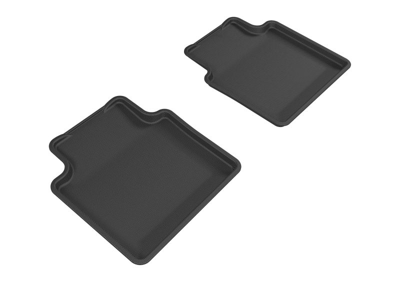 3D MAXpider 2010-2016 Buick Lacrosse Kagu 2nd Row Floormats - Black - L1BC02521509