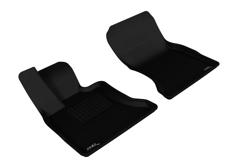 3D MAXpider 2010-2017 BMW 5 Series Gran Turismo F07 Kagu 1st Row Floormat - Black - L1BM01811509