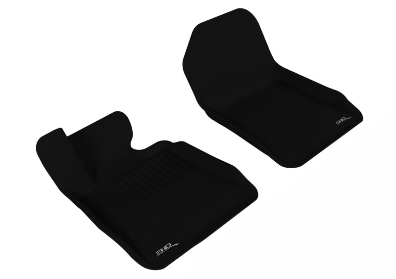 3D MAXpider 2007-2013 BMW 3 Series E93 Kagu 1st Row Floormat - Black - L1BM02411509