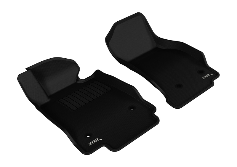 3D MAXpider 2014-2019 Cadillac CTS Kagu 1st Row Floormat - Black - L1CD01011509