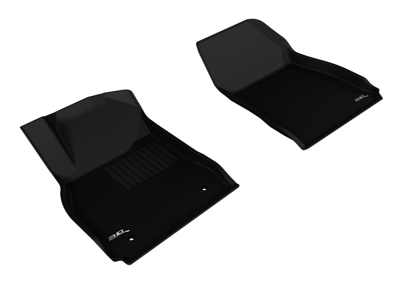 3D MAXpider 2013-2019 Cadillac XTS Kagu 1st Row Floormat - Black - L1CD01111509