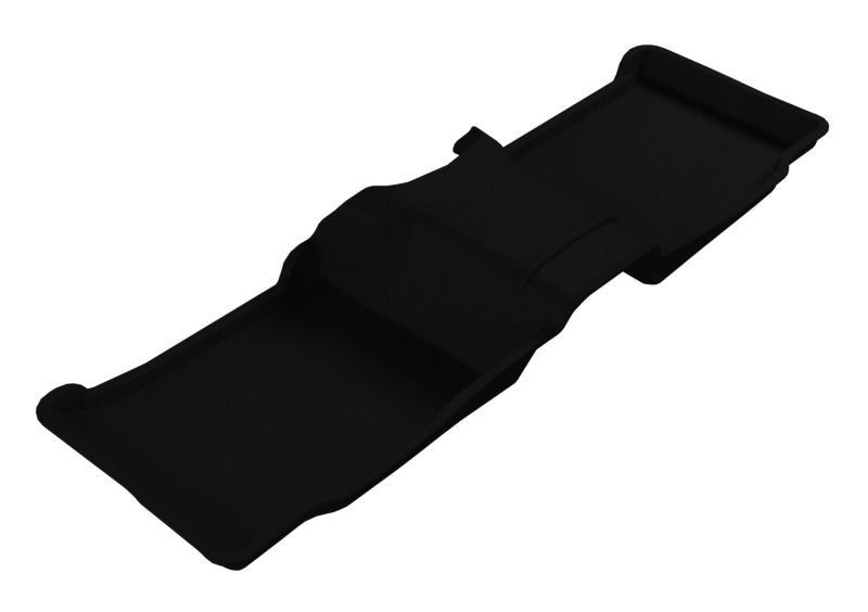 3D MAXpider 2011-2019 Ford Explorer Kagu 2nd Row Floormats - Black - L1FR03621509