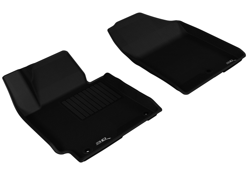 3D MAXpider 2014-2016 Hyundai Elantra Kagu 1st Row Floormat - Black - L1HY05211509