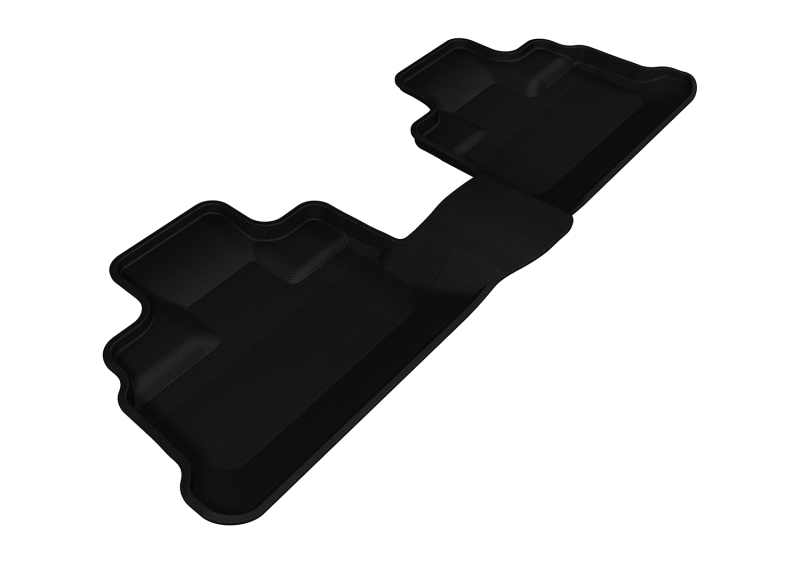 3D MAXpider 2007-2013 Jeep Wrangler JK Unlimited Kagu 2nd Row Floormats - Black - L1JP00321509
