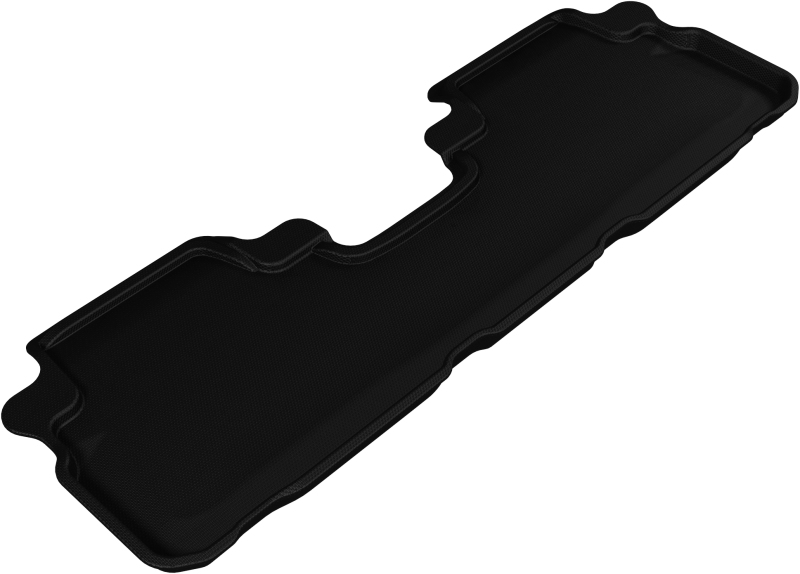 3D MAXpider 2008-2013 Toyota Highlander Kagu 2nd Row Floormats - Black - L1TY15021509