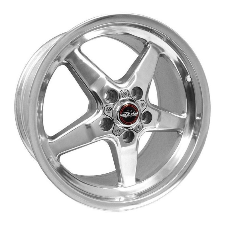 Race Star 92 Drag Star 17x10.50 5x4.75bc 7.00bs Direct Drill Polished Wheel - 92-705253DP