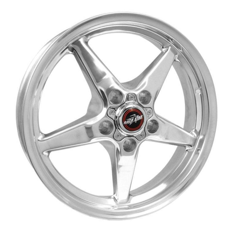 Race Star 92 Drag Star 17x4.50 5x4.75bc 1.75bs Direct Drill Polished Wheel - 92-745242DP