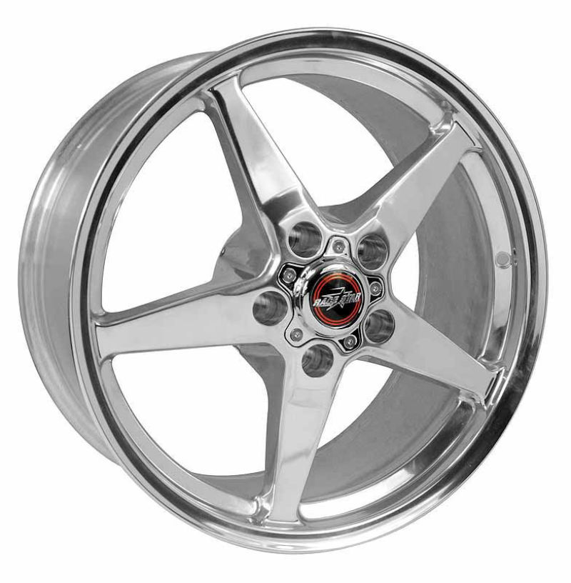 Race Star 92 Drag Star 18x10.50 5x4.75bc 8.75bs Direct Drill Polished Wheel - 92-805257DP