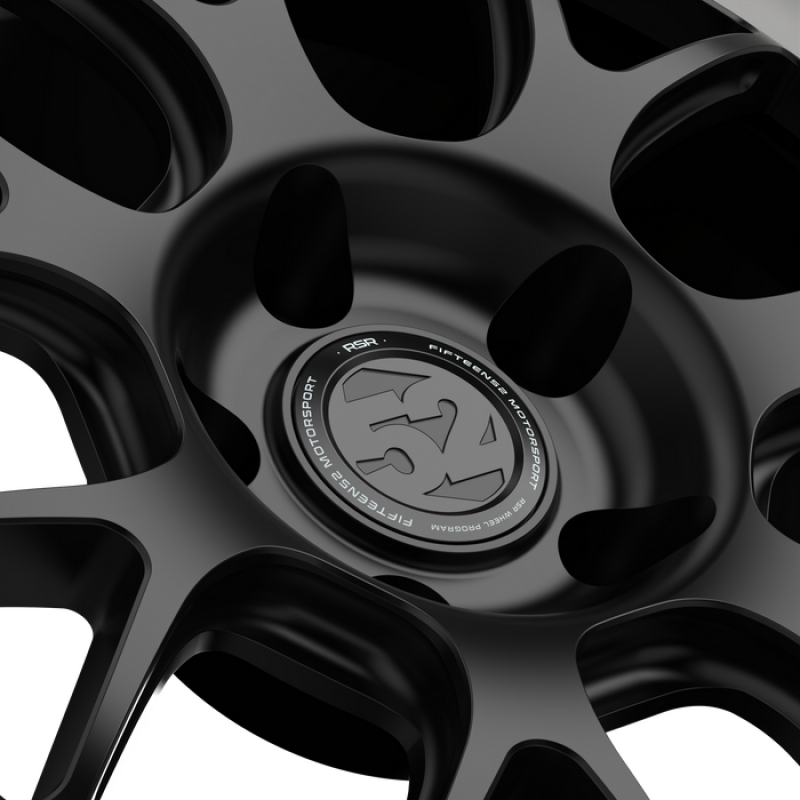 fifteen52 Apex RSR 18x9.5 5x120 22mm ET 72.56mm Center Bore Asphalt Black - RSAAB-89552+22