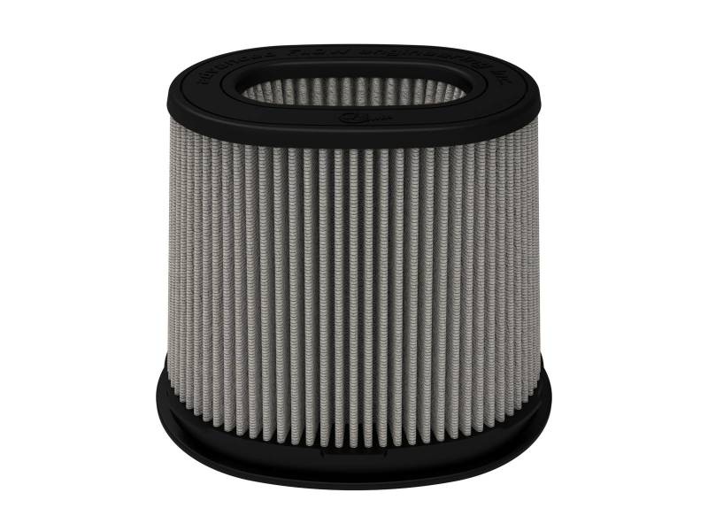 aFe MagnumFLOW Pro DRY S Air Filter (6 x 4)in F x (8-1/2 x 6-1/2)in B x (7-1/4 x 5)in T x 7-1/4in H - 20-91205D