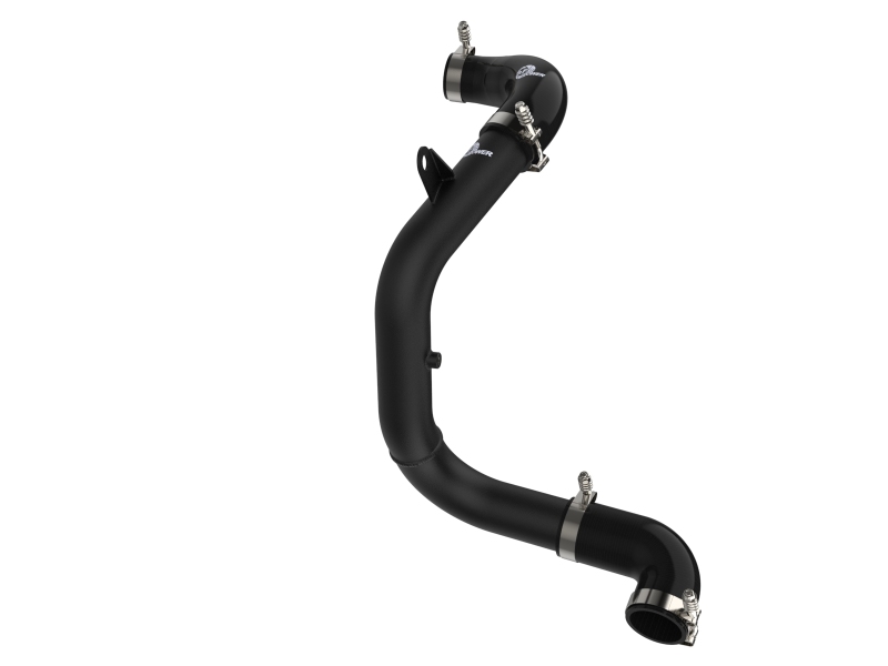 aFe Bladerunner 2.5in Aluminum Tube Hot Charge Pipe Black 2Volkswagen  22-23 GTI (MKVIII) L4-2.0L (t - 46-20608-B