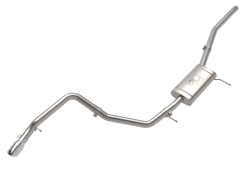 aFe 22-23 Ford Maverick EcoBoost L4 2.0L(t) Vulcan Series 2-1/2in 304 SS Cat-Back w/ Polished Tip - 49-33145-P