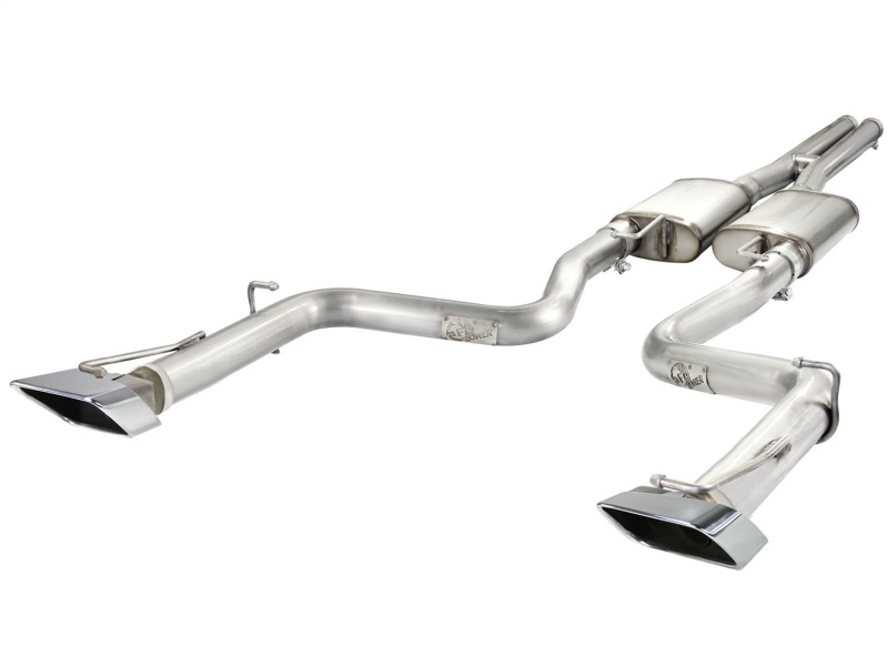 aFe MACHForce XP Exhausts Cat-Back SS-409 EXH CB Dodge Challenger SRT-8 08-12 V8-6.1/6.4L - 49-42028