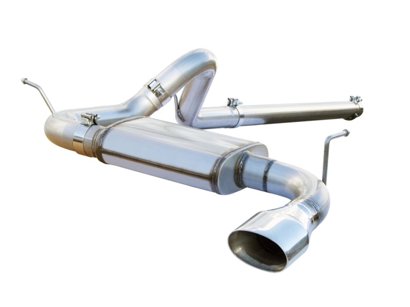 aFe MACHForce XP Exhausts Cat-Back SS-409 EXH CB Jeep Wrangler JK 07-11 V6-3.8L (2/4 dr) - 49-46201