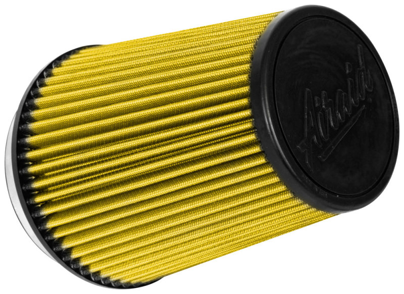 Airaid Universal Air Filter - Cone 5in FLG x 6-1/2in B x 4-3/4in T x 7-9/16in H - Synthaflow - 704-409