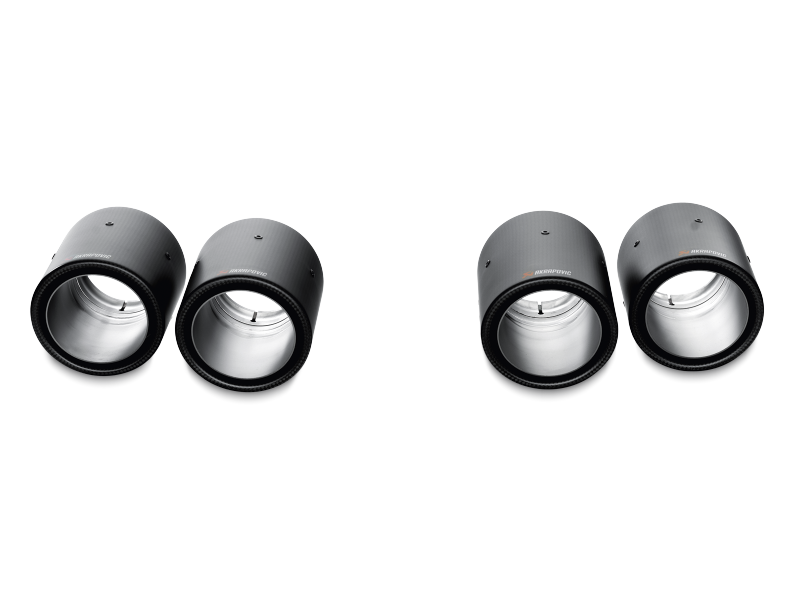 Akrapovic 11-17 BMW M5 (F10) Tail Pipe Set (Carbon) - TP-CT/10