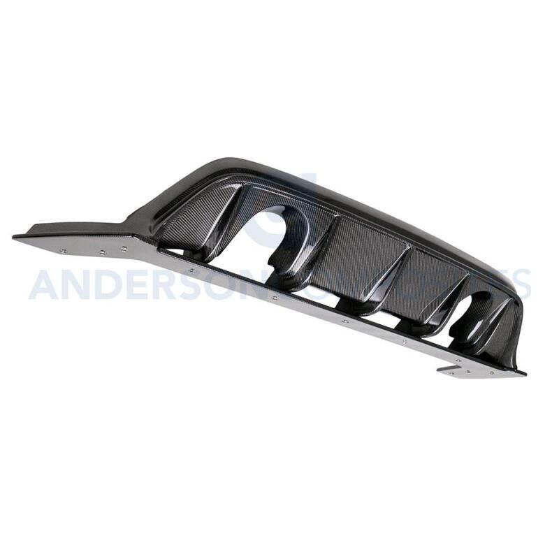 Anderson Composites 2016+ Ford Focus RS Type-R Rear Diffuser - AC-RL16FDFO-AR