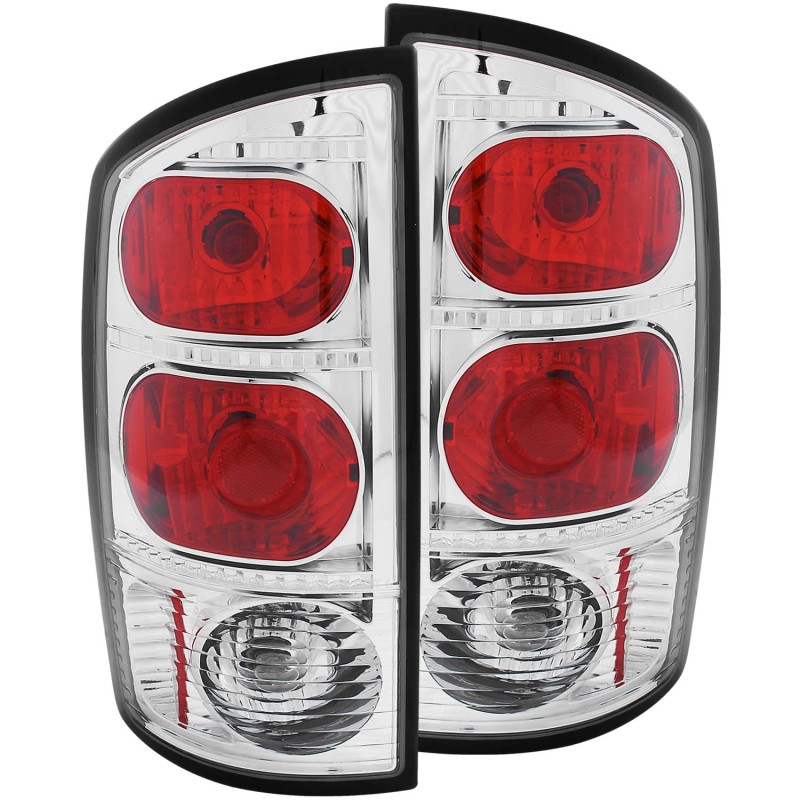 ANZO 2002-2005 Dodge Ram 1500 Taillights Chrome - 211043