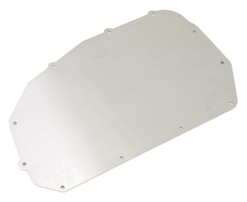 BMR 78-87 G-Body A/C Delete Panel (Aluminum) - Bare w /BMR Logo - FP001L