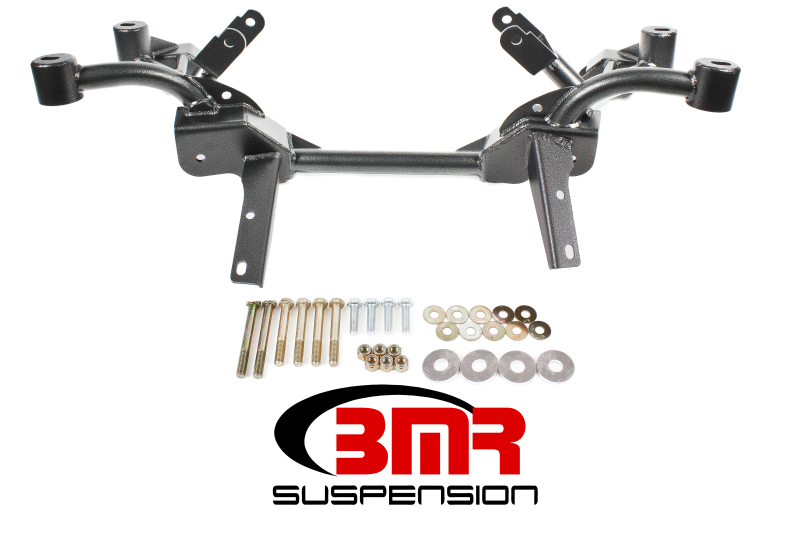 BMR 82-82 3rd Gen F-Body K-Member w/ LS1 Motor Mounts and Pinto Rack Mounts - Black Hammertone - KM008-1H