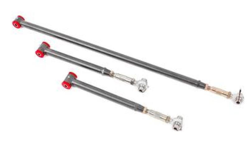 BMR 82-02 3rd Gen F-Body On-Car Adj. Rear Suspension Kit Poly/Rod End - Black Hammertone - RSK036H
