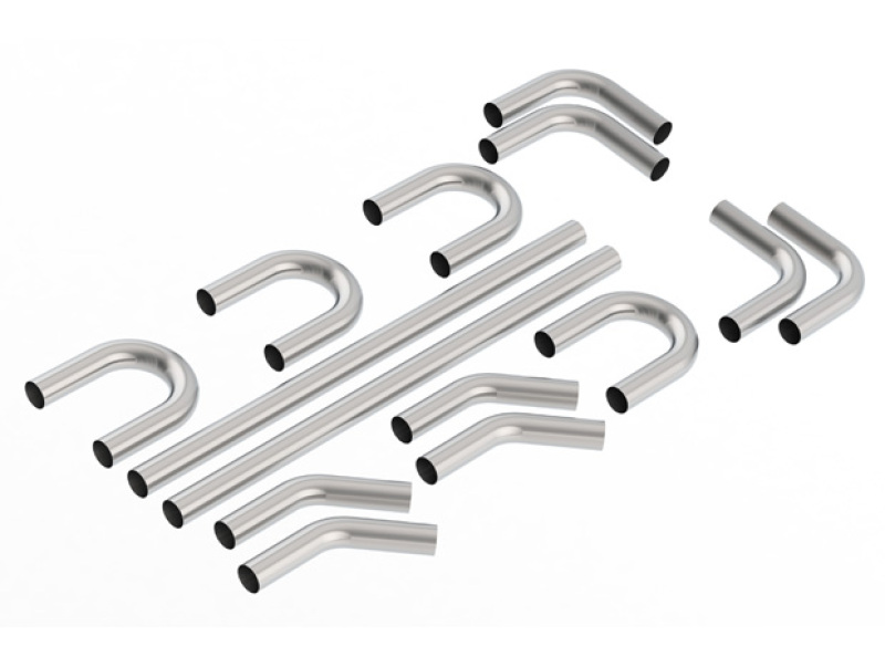 Borla Universal Hot Rod Kit 3in OD T-304 Stainless Steel Pipes - 60592