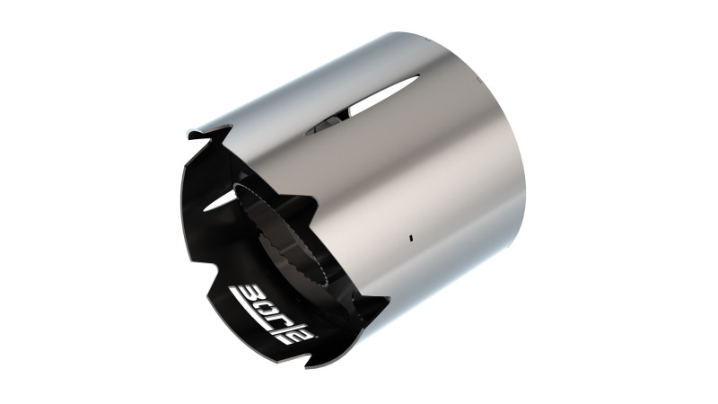 Borla 17-23 Can-Am Maverick X3 900cc 3cyl Turbo Brushed Stainless Exhaust Tip - 60733SB