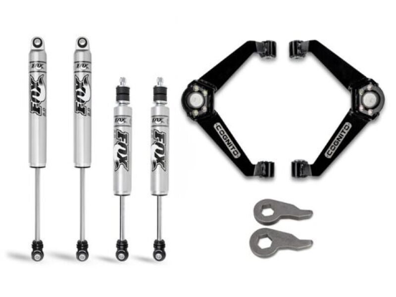 Cognito 01-13 Chevy/GMC Silv/Sierra 2500/3500 HD 2WD/4WD 3in Perf Leveling Kit w/ Fox PS 2.0 IFP - 110-P0753