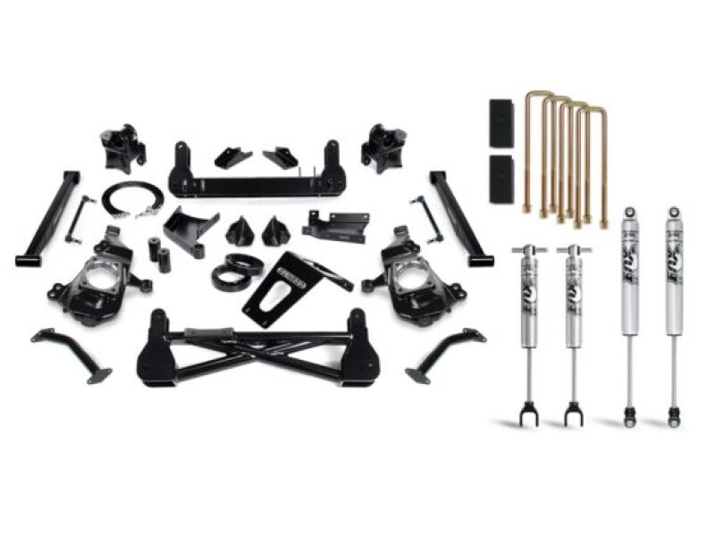 Cognito 20-24 Chevy/GMC Silv/Sierra 2500/3500 HD 2WD/4WD 7in Std Lift Kit w/ Fox PSMT 2.0 Shocks - 110-P1032