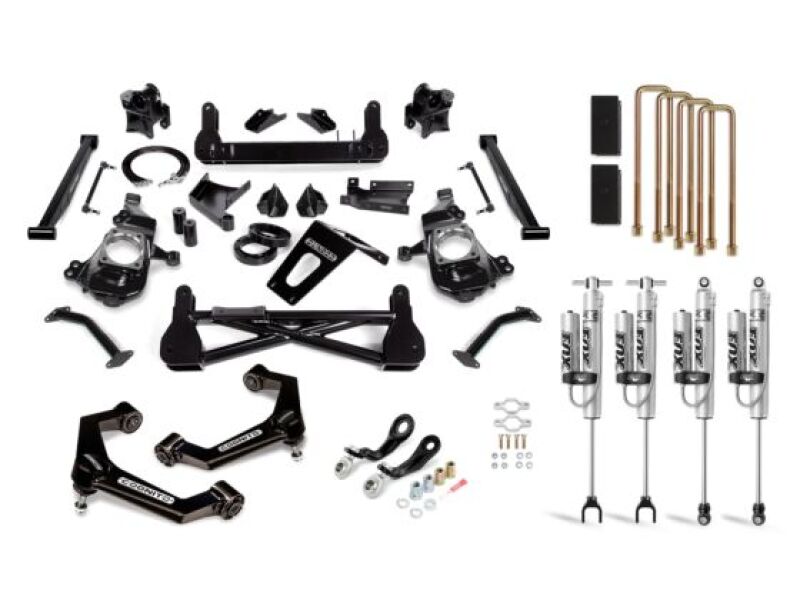 Cognito 20-24 Chevy/GMC Silv/Sierra 2500/3500 HD 2WD/4WD 7in Perf Lift Kit w/ Fox PSRR 2.0 Shocks - 110-P1033