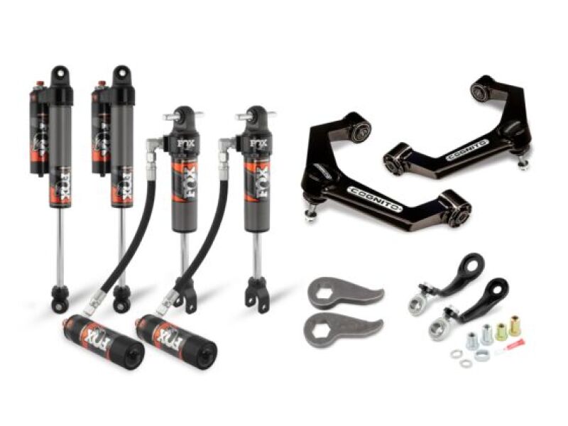 Cognito 11-19 Chevy Silv/Sierra 2500/3500HD 2WD/4WD 3in Elite Lvlng Kit w/ Fox 2.5 Elite Perf Series - 210-P0932