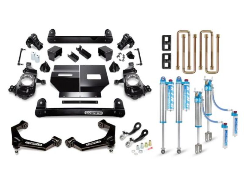 Cognito 20-24 Chevy/GMC Silv/Sierra 2500/3500 HD 2WD/4WD 4in Elite Lift Kit w/ King 2.5 RR Shocks - 510-P1179