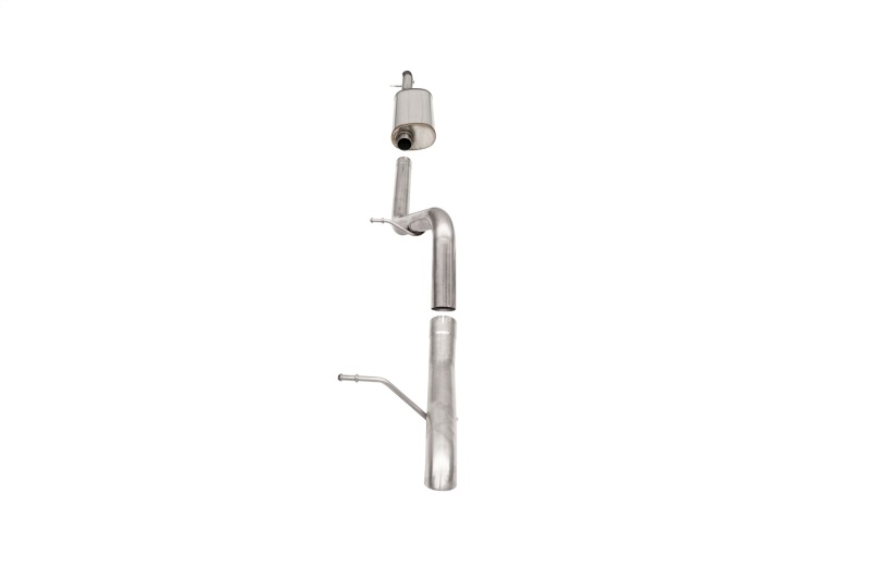 Corsa 2007-2018 Jeep Wrangler JKU 3.6L Sport 2.75in Cat-Back Exhaust w/ Turn Down Tip - 21121