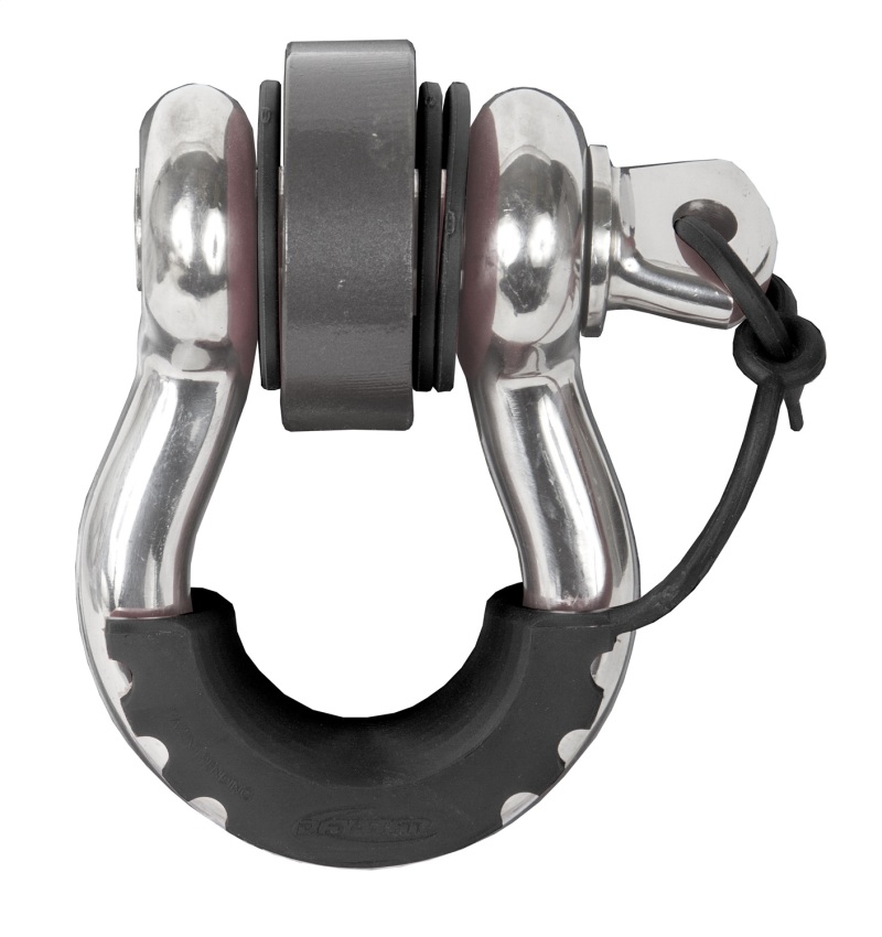 Daystar Black Locking D Ring Isolator Pair - KU70058BK