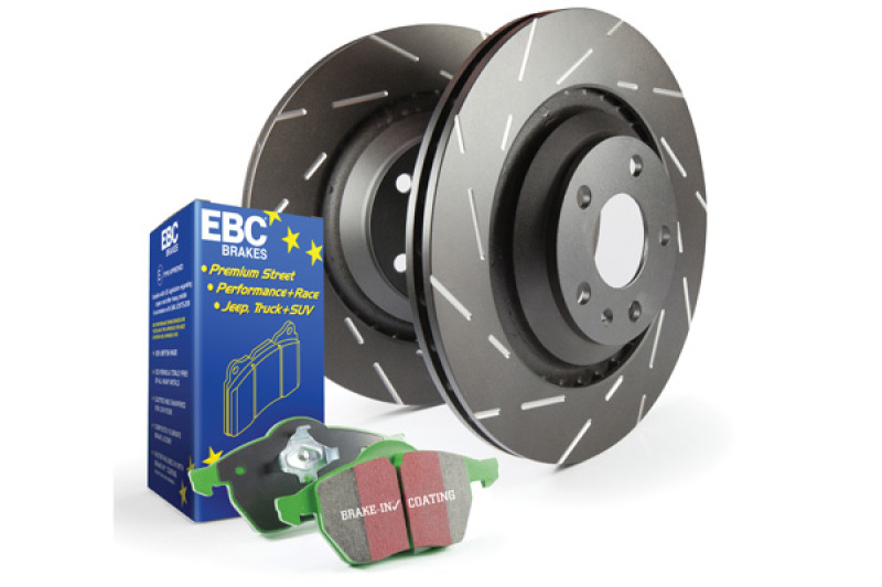 EBC S2 Kits Greenstuff Pads and USR Rotors - S2KR2425