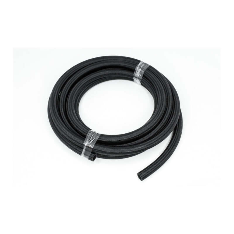 DeatschWerks 10AN Black Nylon Braided CPE Hose 20 Feet - 6-02-0817-20