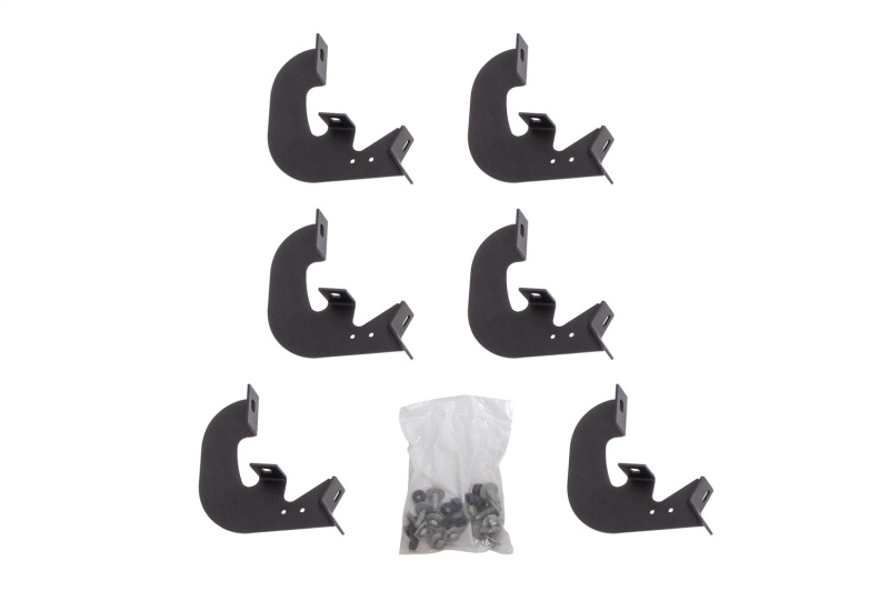 Deezee 19-23 Chevrolet Silverado Running Board Hex Side Step Bracket Kit - DZ66340