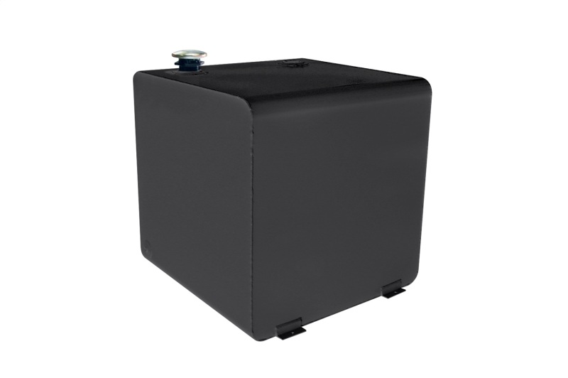 Deezee Universal Tanks - Square Black Steel - DZ91750SB