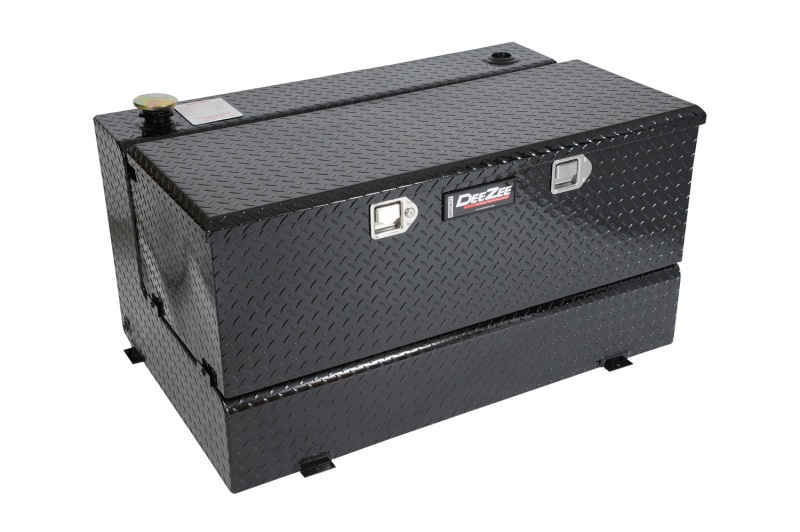 Deezee Universal Tanks - Combo Black Tread Aluminum (111 Gal) - DZ92656B
